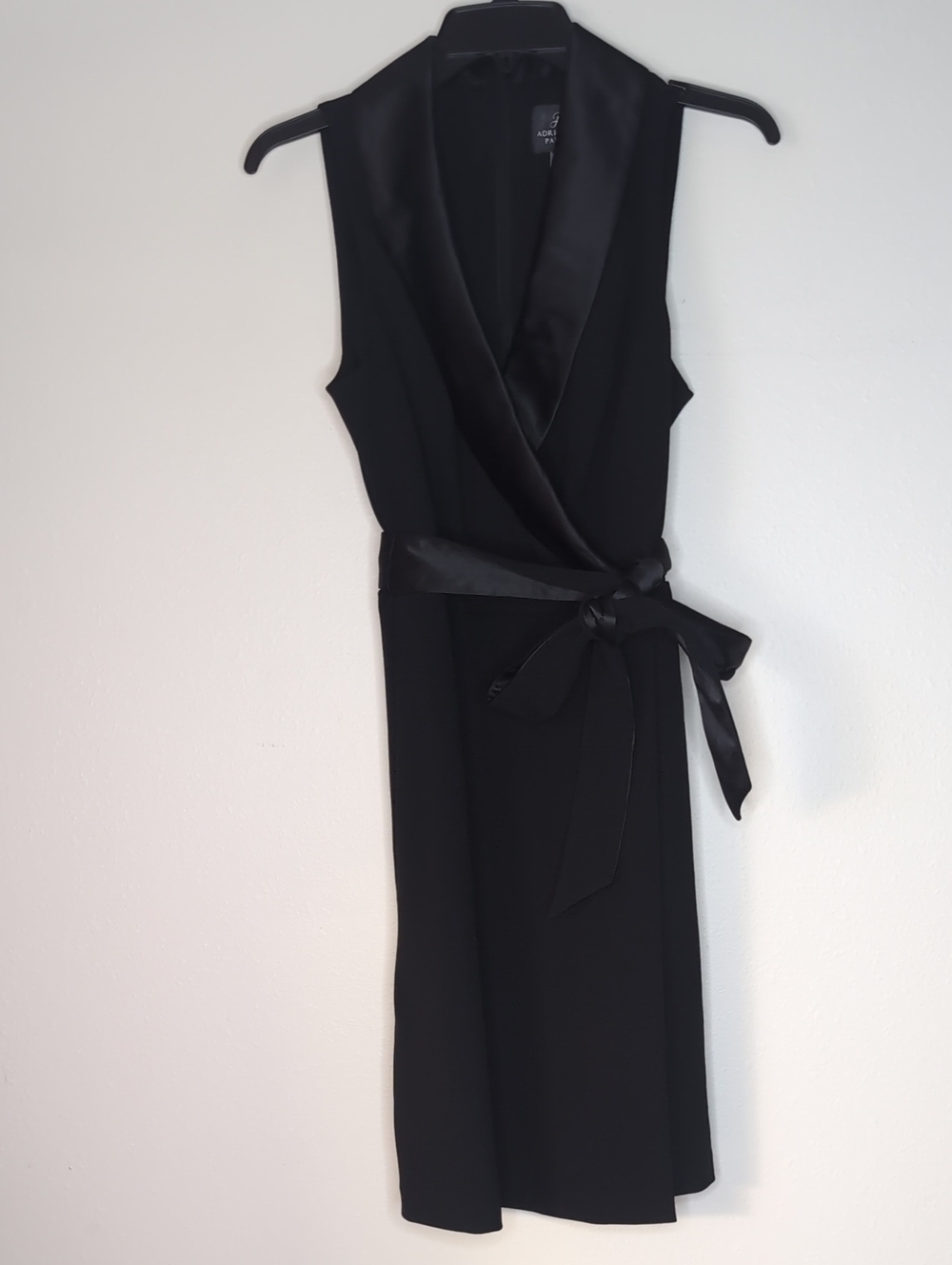 Tuxedo Wrap Dress